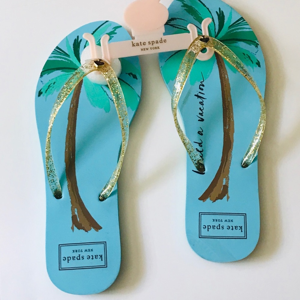 Kate Spade New York Flip Flop sandals shoes Sz 8